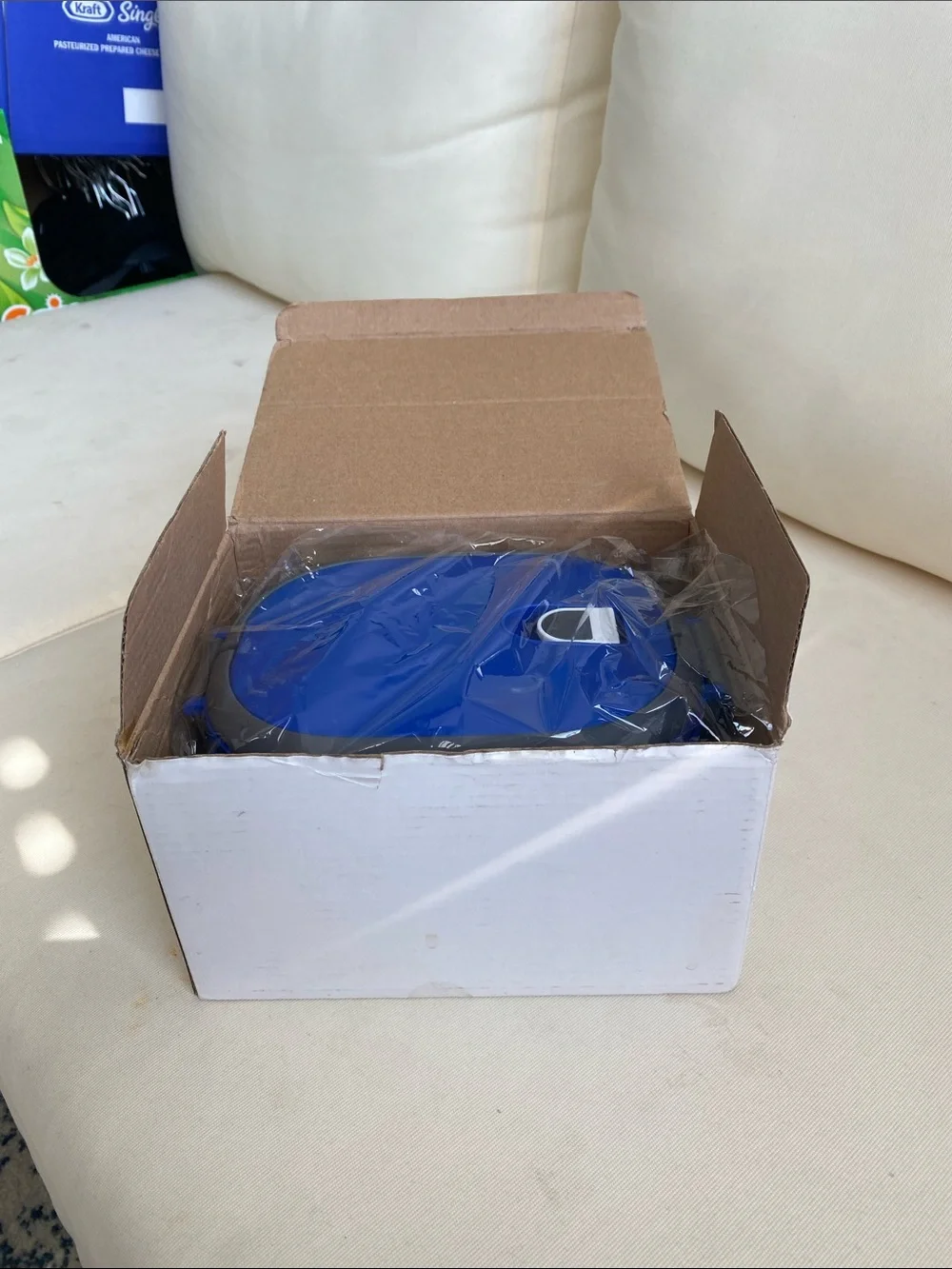 Blue Stainless Steel Lunch Box Set with Carry Handle